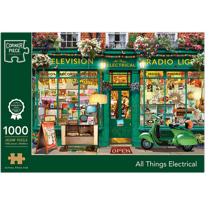 All Things Electrical 1000 Piece Jigsaw Puzzle image number 1