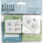 Winter Woodland Mini Cards and Envelopes - 10 Pack image number 1