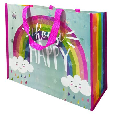 Choose Happy Reusable Shopping Bag image number 2