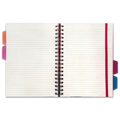 B5 Pukka Pad Bloom Hardback Project Book: Blue image number 2