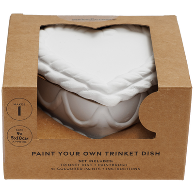 Paint Your Own Heart Trinket Dish image number 1
