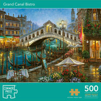 Grand Canal Bistro 500 Piece Jigsaw Puzzle
