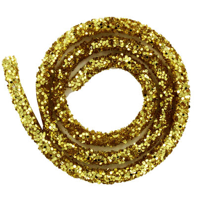 Gold Glitter Craft Trim 46cm image number 2