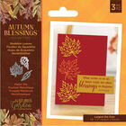 Crafter&rsquo;s Companion Nature&rsquo;s Garden Autumn Blessings Metal Die: Skeleton Leaves image number 1