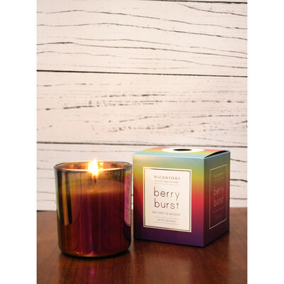 Rainbow Spectrum Berry Burst Scented Candle image number 4