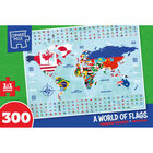 A World of Flags 300 Piece Jigsaw Puzzle image number 1