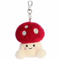Palm Pals: Amanita Mushroom Keyring