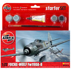 Airfix 1:72 Focke-Wulf Fw190a-8 Starter Set image number 1