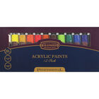 Boldmere Acrylic Paint Set: Pack of 12 image number 1