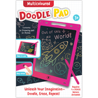 Multicoloured Doodle Pad: Pink image number 1