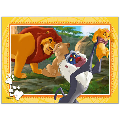 The Lion King 4-in-1 Jigsaw Puzzle Boxset image number 4