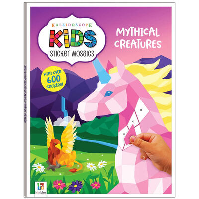 Kaleidoscope Kids Sticker Mosaics: Mythical Creatures image number 1