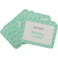 Baby Shower Charade Cards - Pack of 24