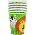Animal Jungle Paper Cups - 8 Pack image number 1