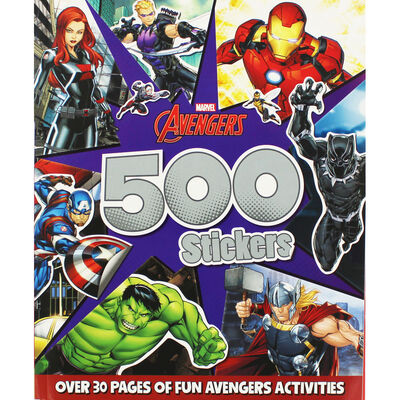 Marvel Avengers: 500 Stickers Book image number 1