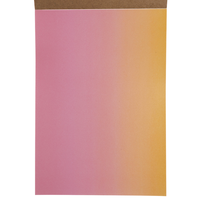 A4 Ombre Pastel Colour Paper Pad: Pack of 16
