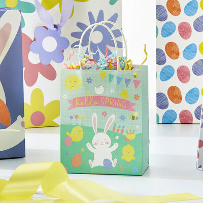 Easter Hello Spring Treat Bags: Pack of 6 image number 3