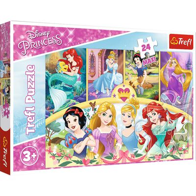 Disney Princess 24 Piece Maxi Jigsaw Puzzle image number 1