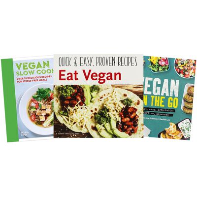 The Vegan Essential Cooking 3 Book Bundle image number 1
