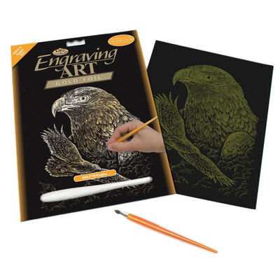 Engraving Art: Eagles image number 1