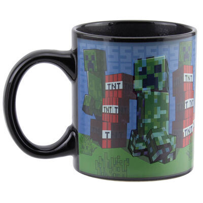 Minecraft Creeper Heat Changing Mug image number 1