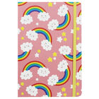 A5 Rainbows Design Lined Case Bound Notebook image number 1