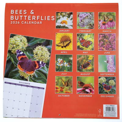 Bees and Butterflies 2026 Calendar & Diary Set image number 4