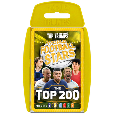 Top Trumps: World Football Stars: Top 200: Pack 2 of 6 image number 1