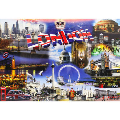 London Sights 1500 Piece Jigsaw Puzzle image number 2