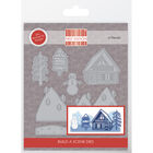 Log Cabin Build a Scene Metal Die Set image number 1