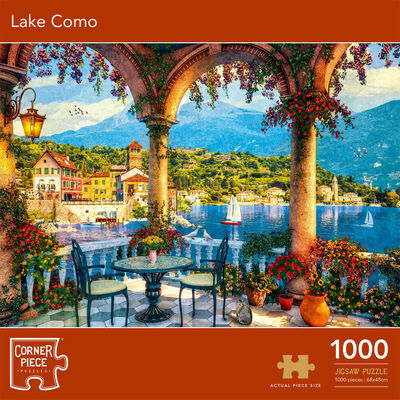 Lake Como 1000 Piece Jigsaw Puzzle image number 1