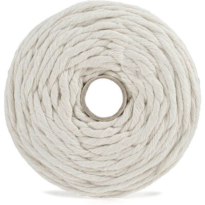 Trimits: Natural Cotton Macrame Cord 175m x 4mm image number 2