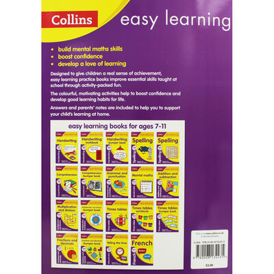 Mental Maths Easy Learning Ages 7-9 image number 3