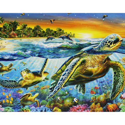 Tropical Sea Life 500 Piece Jigsaw Puzzle image number 2
