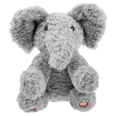Peekaboo Elephant Dual-Function Plush: 23cm image number 1