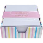 Pastel Stripe Memo Block image number 1