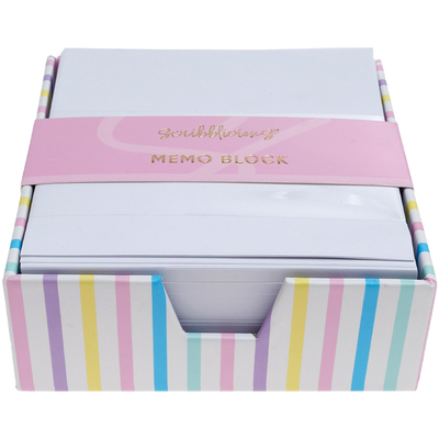 Pastel Stripe Memo Block image number 1