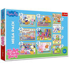 Meet Peppa Pig 10 in 1 Jigsaw Puzzle Set image number 1