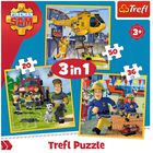Fireman Sam in Action 3-in-1 Jigsaw Puzzle image number 1