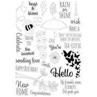 Crafters Companion Clear Acrylic Stamps - Sweet Florals image number 2