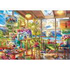 The Artist&rsquo;s Studio 1000 Piece Jigsaw Puzzle image number 2