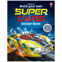 Build Your Own Supercars Sticker Book