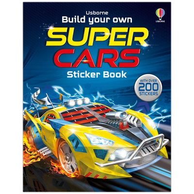Build Your Own Supercars Sticker Book image number 1