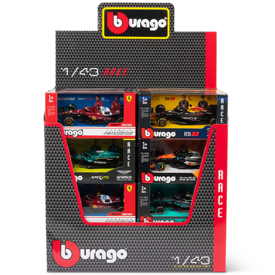 Bburago 1:43 Scale F1 Race Car: Assorted image number 3