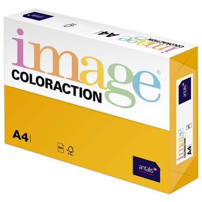 A4 Gold Hawaii Image Coloraction Copy Paper: 250 Sheets image number 1