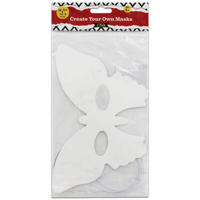 Butterfly Paper Mask: Pack of 2 image number 1