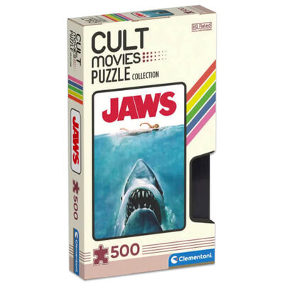 Cult Movies: Jaws 500 Piece Jigsaw Puzzle image number 1
