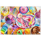 Crazy Shapes Sweet Dream 600 Piece Jigsaw Puzzle image number 2