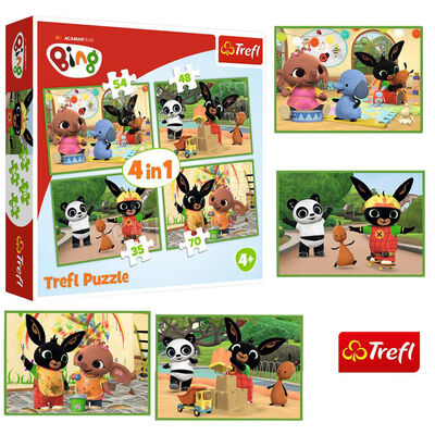Happy Bing&rsquo;s Day 4-in-1 Puzzle Set image number 2