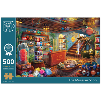 The Museum Shop 500 Piece Jigsaw Puzzle image number 1